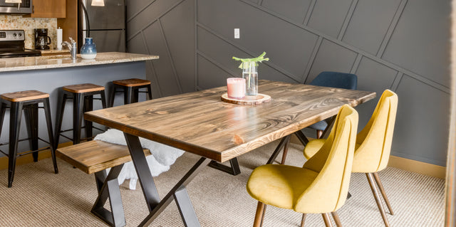 Custom Solid Wood Dining Tables Edmonton Area