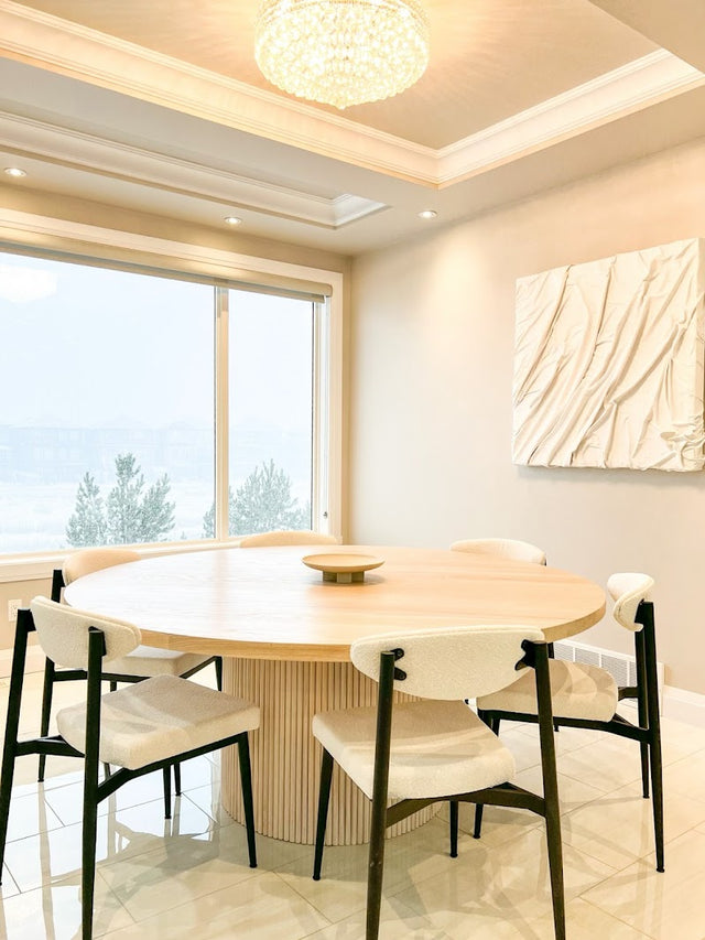 Oak Burst Dining Table