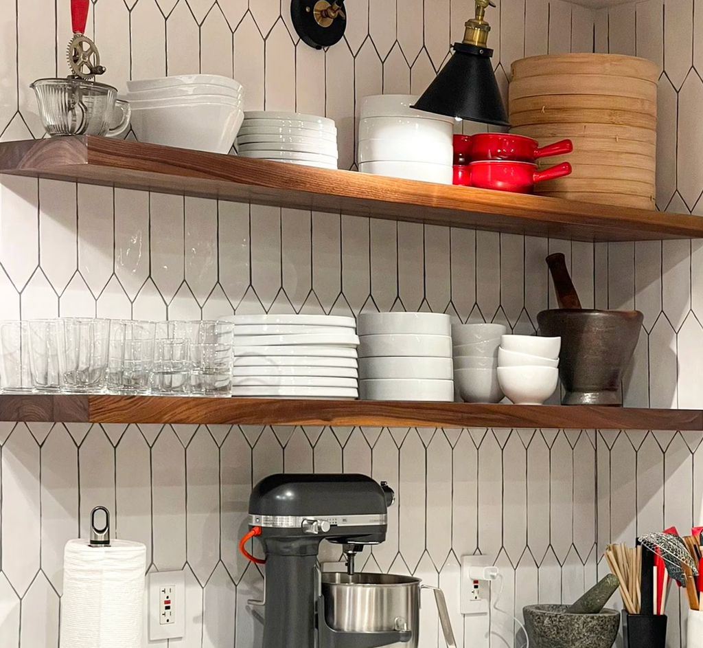 Walnut Floating Shelf YEG Woodcraft