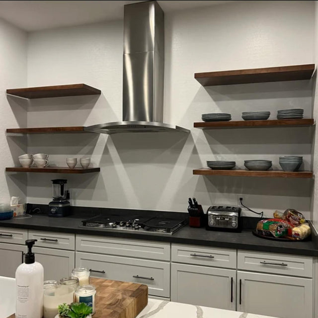 Maple Floating Shelf-YEG Woodcraft