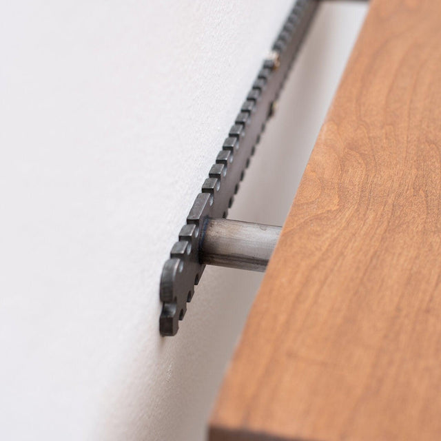 Red Oak Floating Shelf-YEG Woodcraft