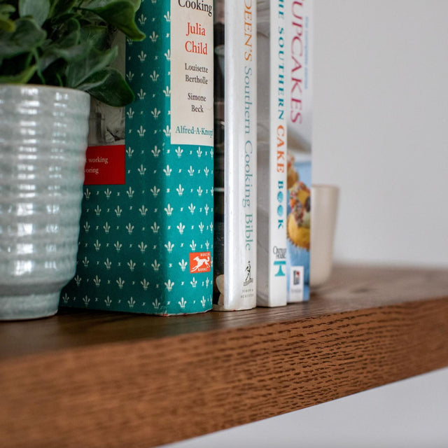 Red Oak Floating Shelf-YEG Woodcraft