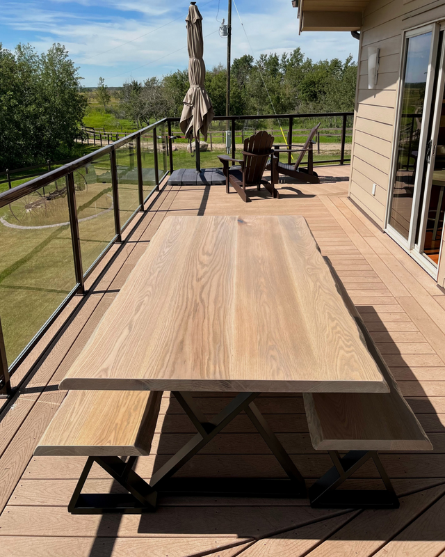 Why Most Outdoor Furniture Doesn’t Survive an Edmonton Summer  (And What Makes Ours Different)