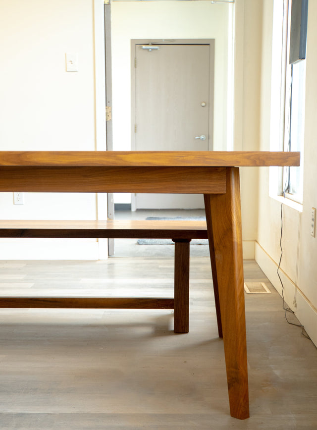 Here is what dry winter air does to a solid wood table and how to care for it.