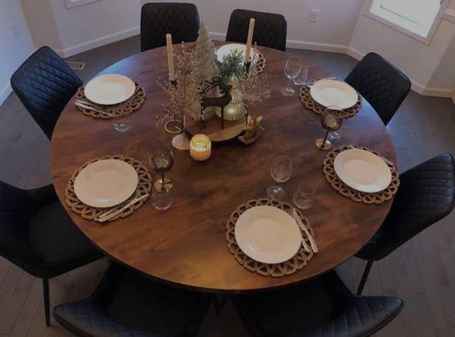 Discover the Perfect Round Table in Edmonton at YEG Woodcraft