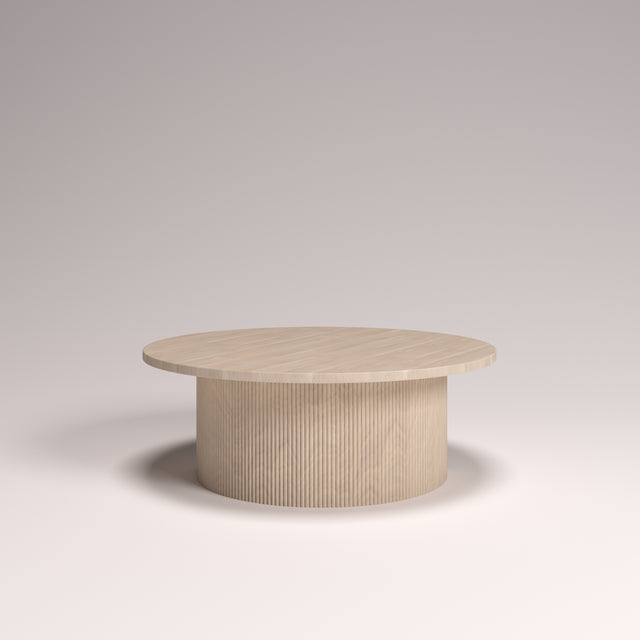 The Orbit Coffee Table – Weathered Maple